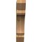 Ekena Millwork Legacy Slat Rough Sawn Bracket, Western Red Cedar, 4"W x 20"D x 20"H BKT04X20X20LEC06RWR - alternate 2